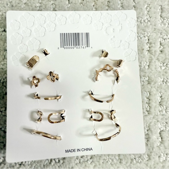 BuyNow - Crystal Collection 10 Adjustable Rings - Picture 5 of 5